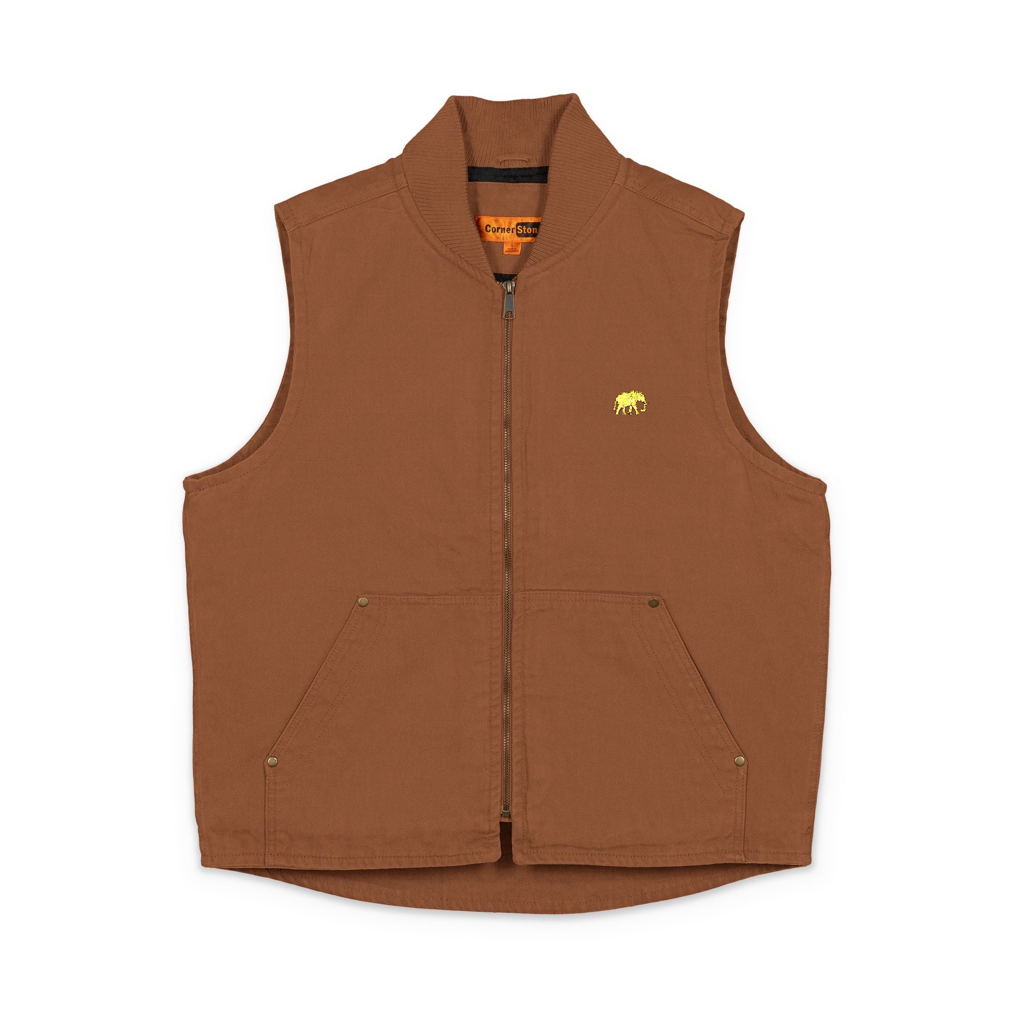 Ndovu Washed Duck Cloth Work Vest