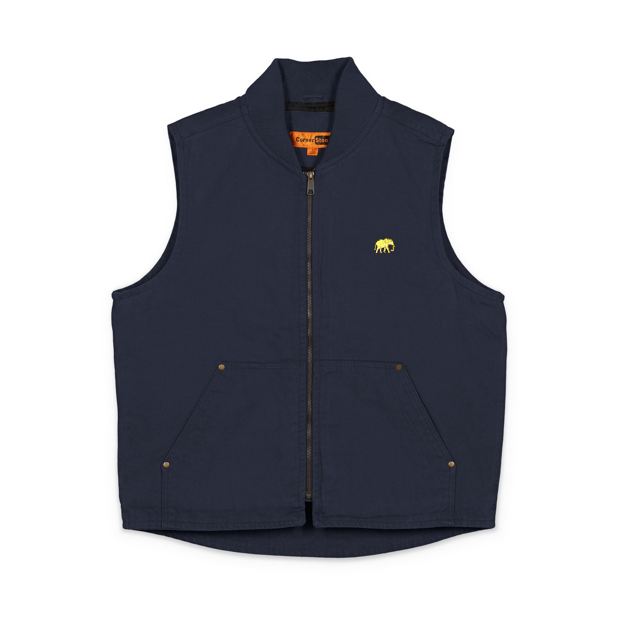 Ndovu Washed Duck Cloth Work Vest