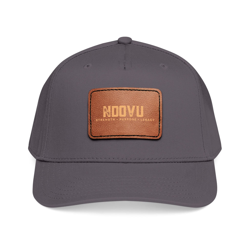 Ndovu Leather Patch Cap