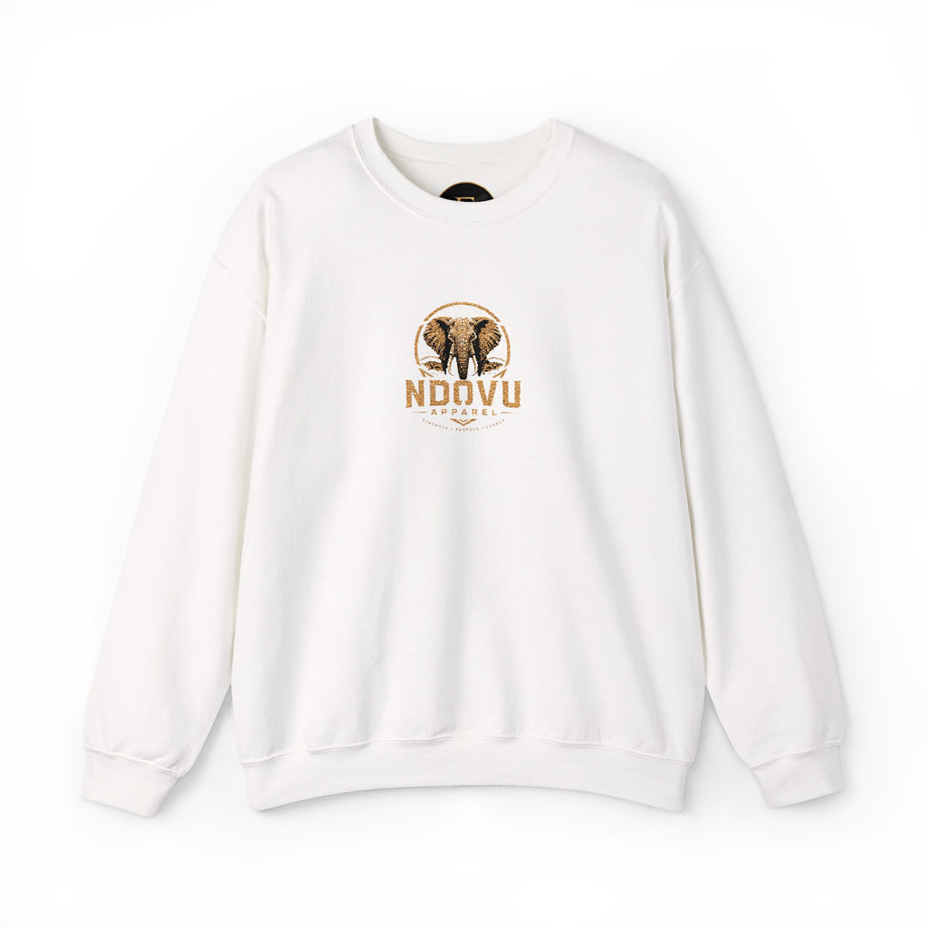 Elephant Mosaic Crewneck Sweatshirt – "Noiku" Graphic