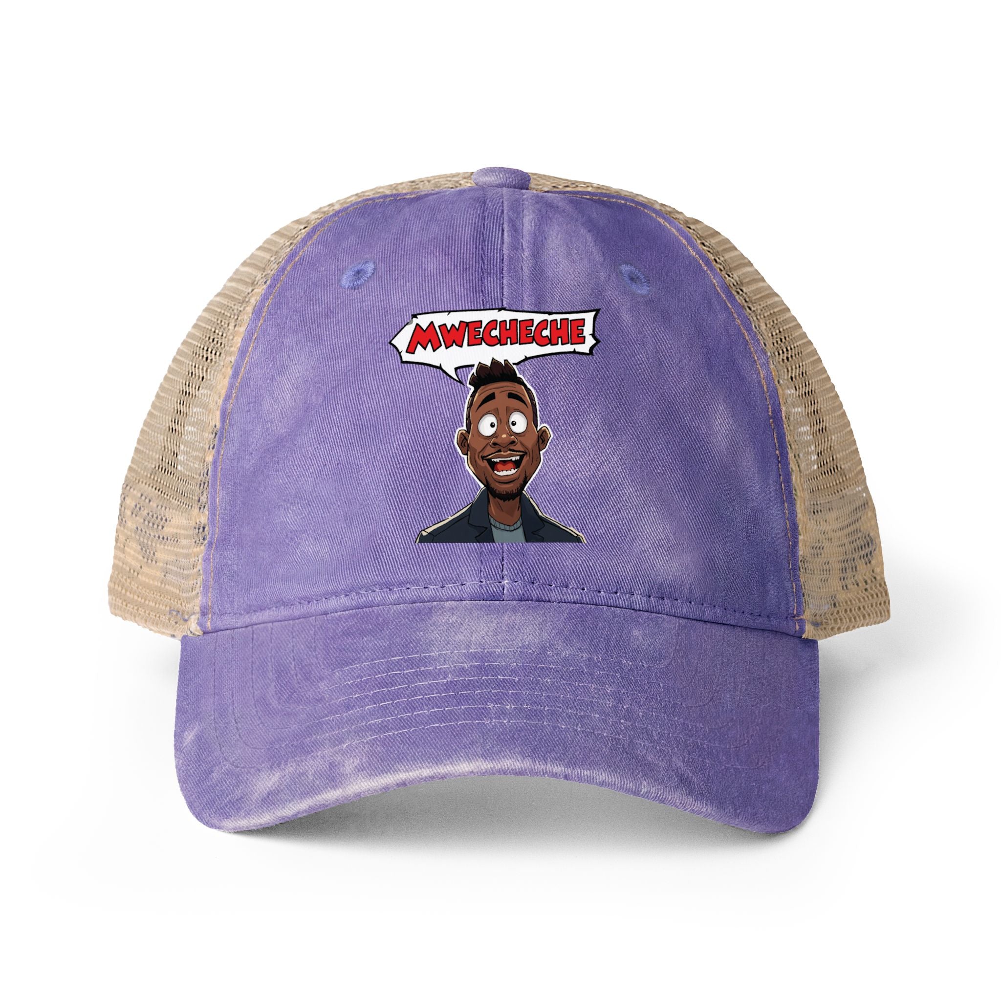 Women's Washed Mesh-Back Cap