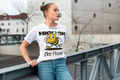 Bee Power T-Shirt — Retro Running Bee Graphic Tee