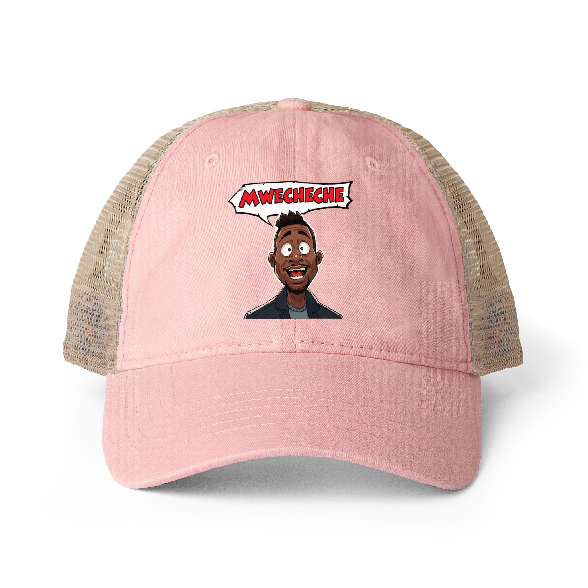 Women's Washed Mesh-Back Cap