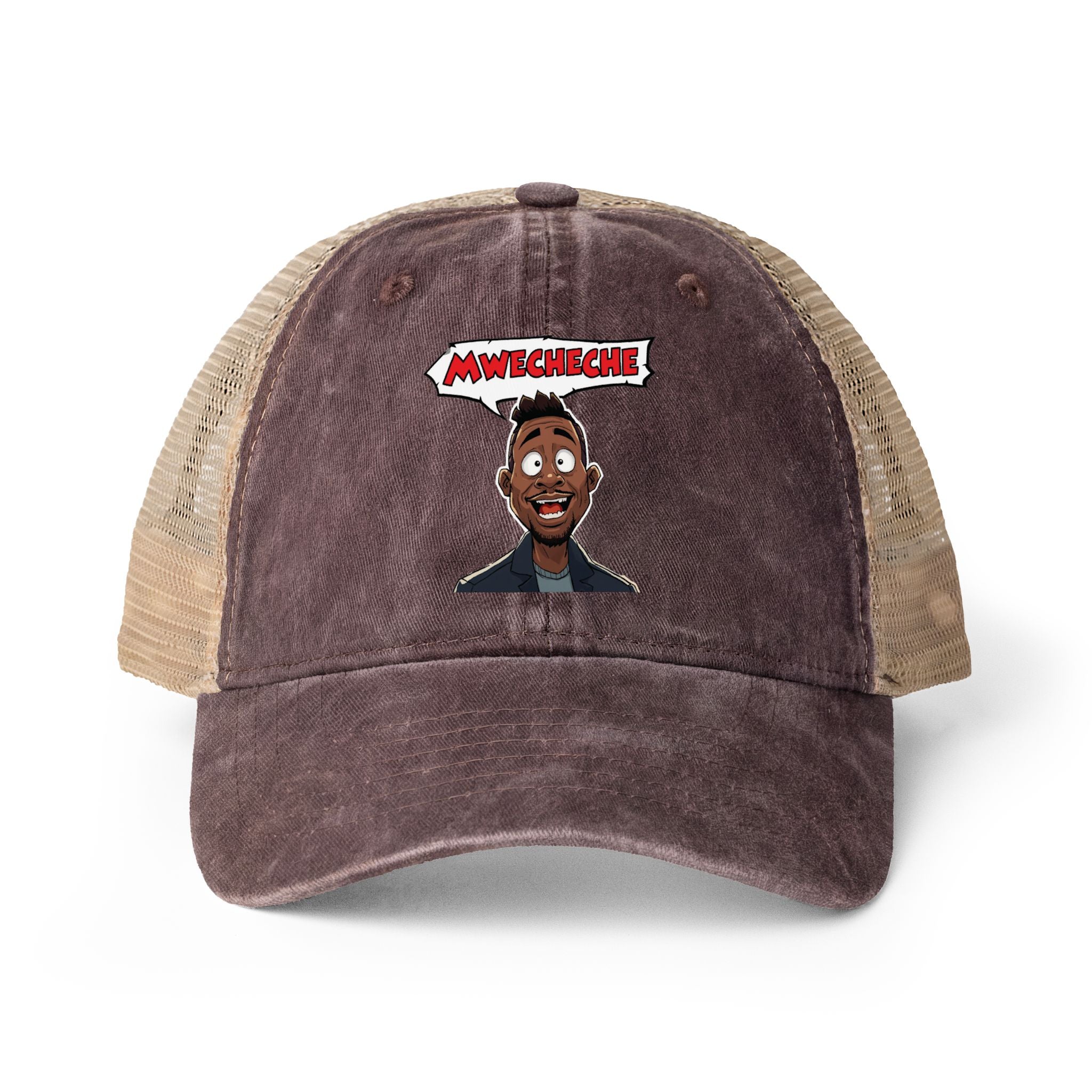 Women's Washed Mesh-Back Cap