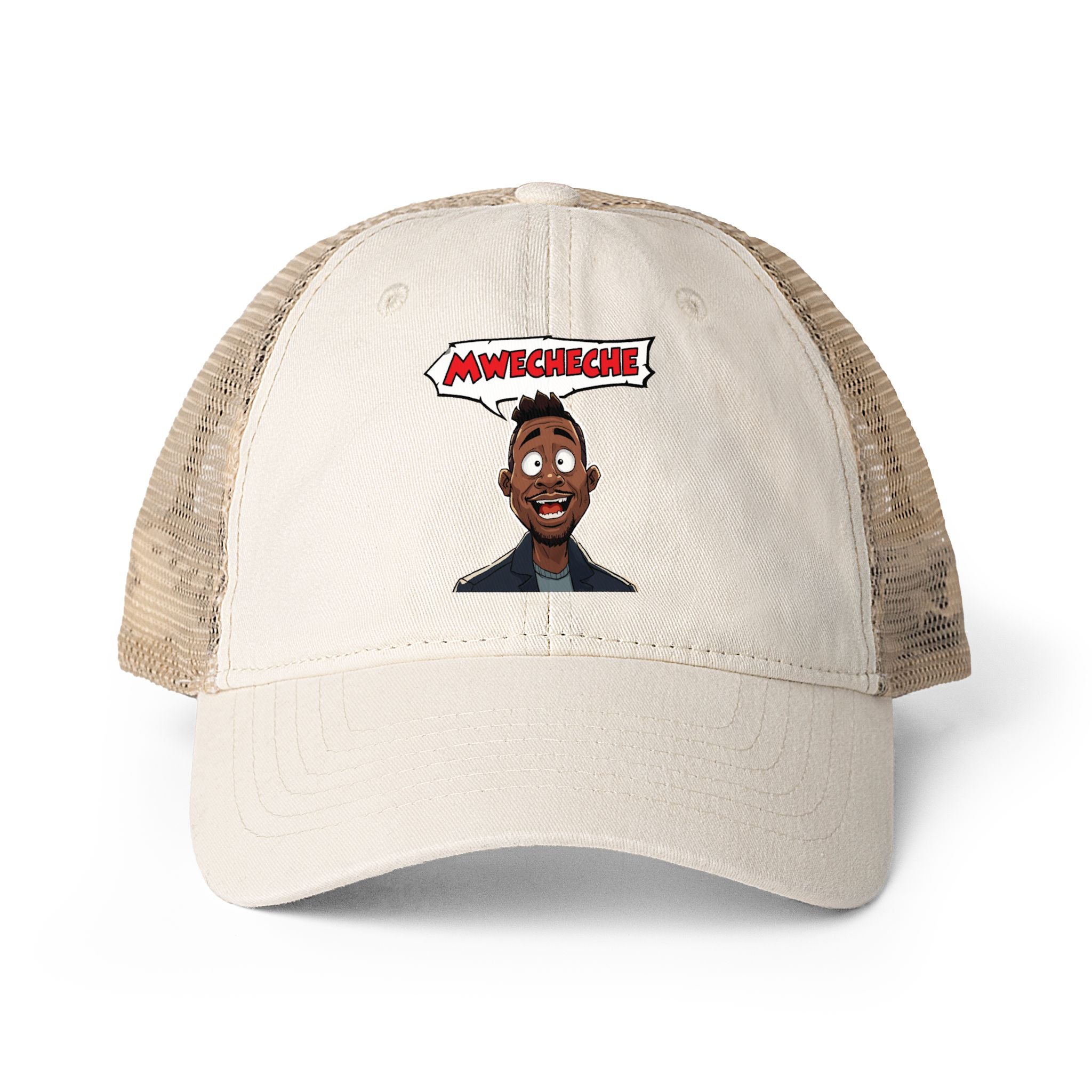 Women's Washed Mesh-Back Cap