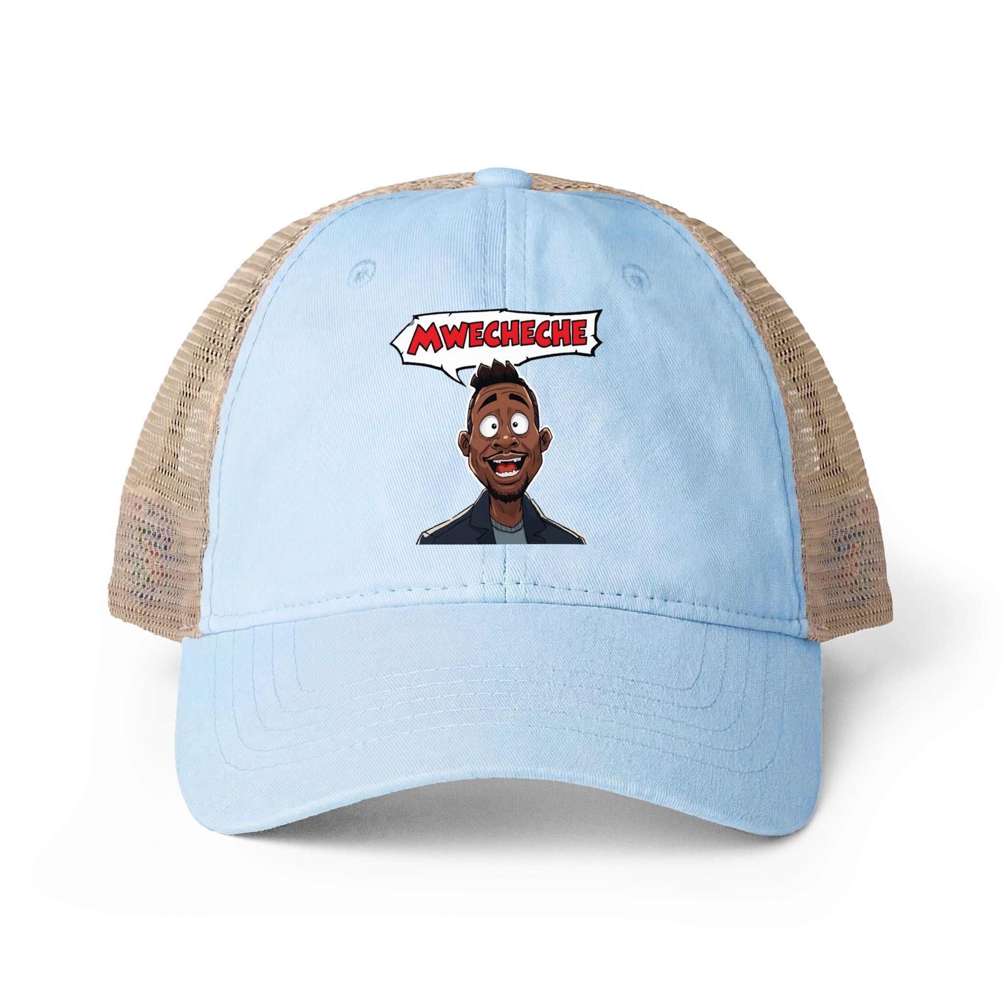 Women's Washed Mesh-Back Cap