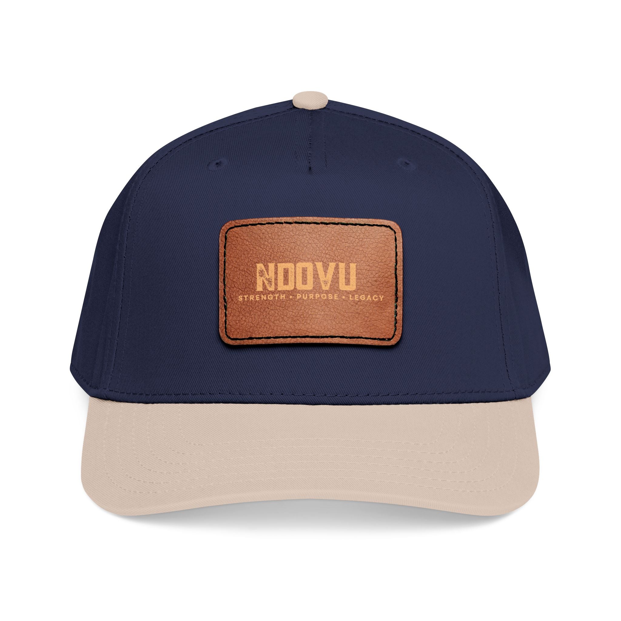 Ndovu Leather Patch Cap