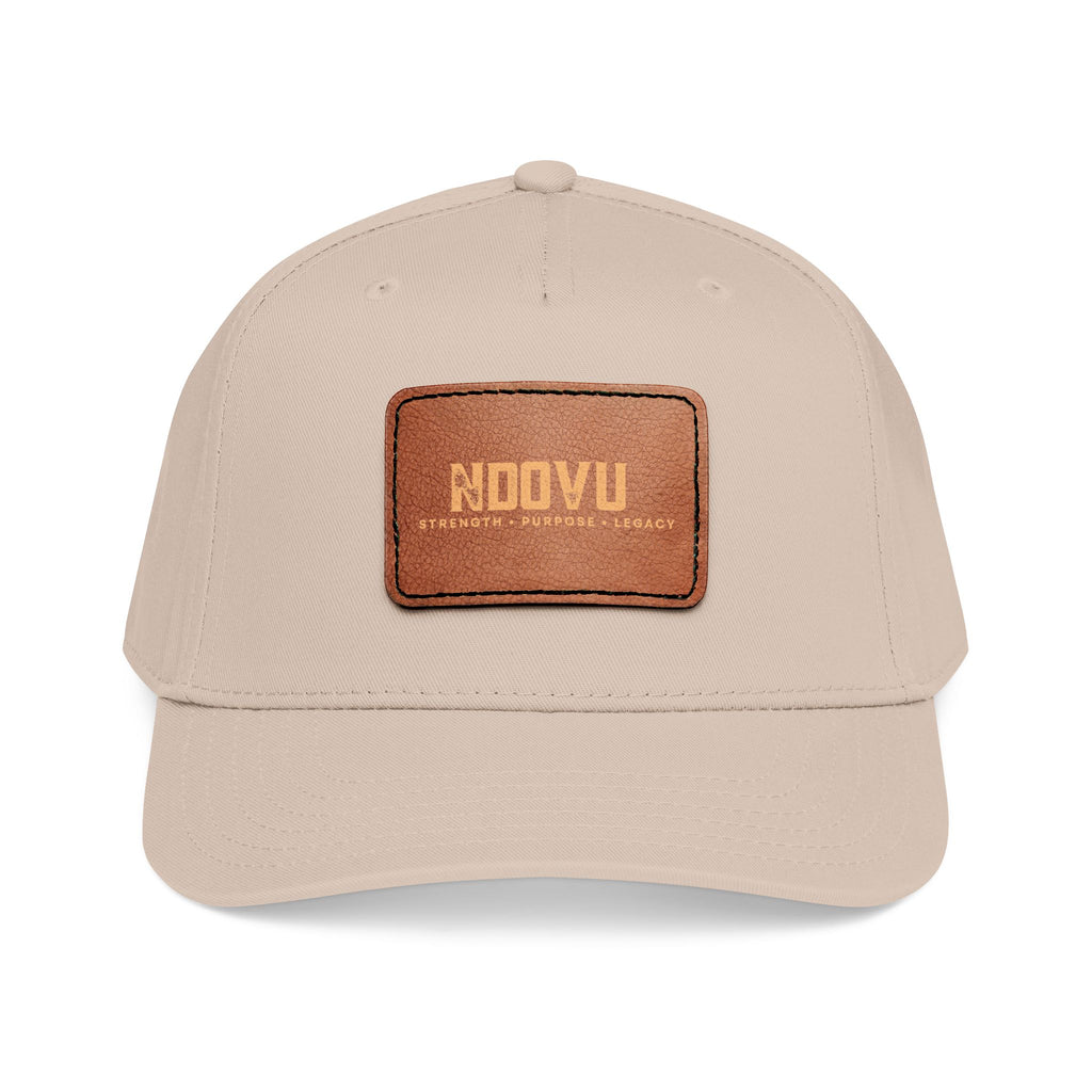 Ndovu Leather Patch Cap