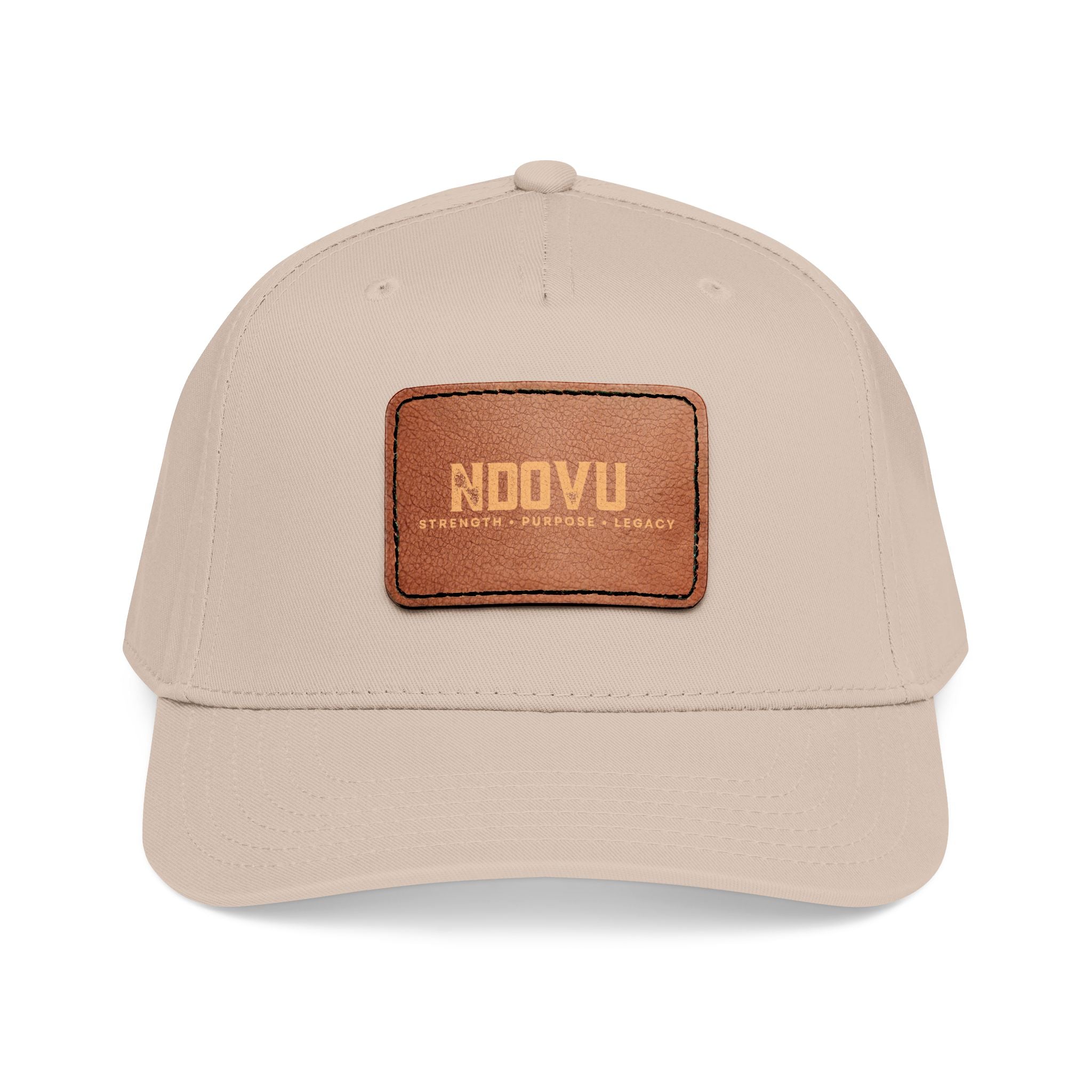 Ndovu Leather Patch Cap