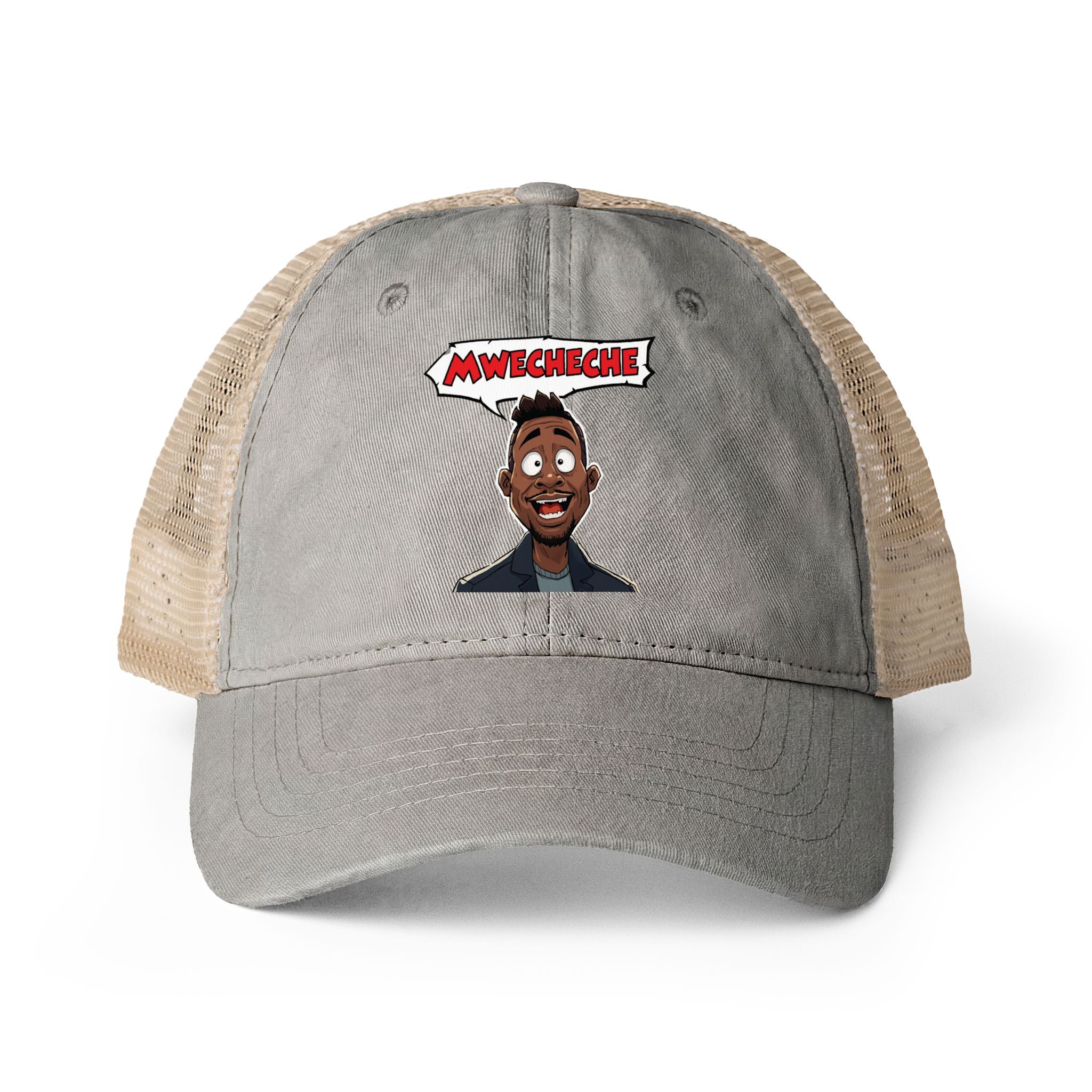 Women's Washed Mesh-Back Cap
