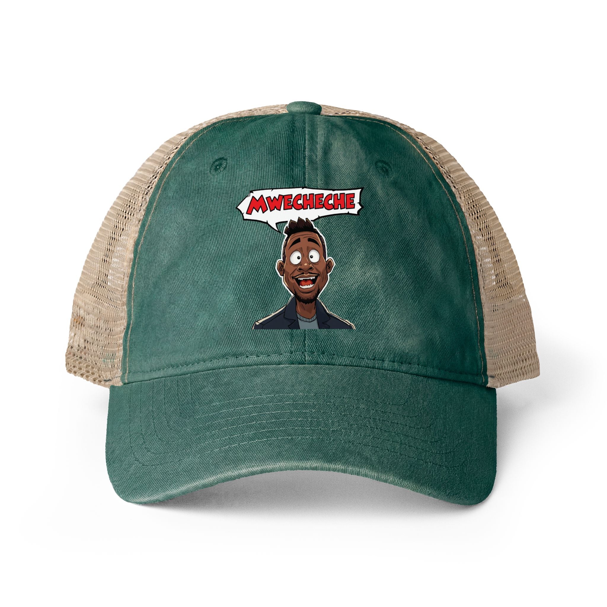 Women's Washed Mesh-Back Cap
