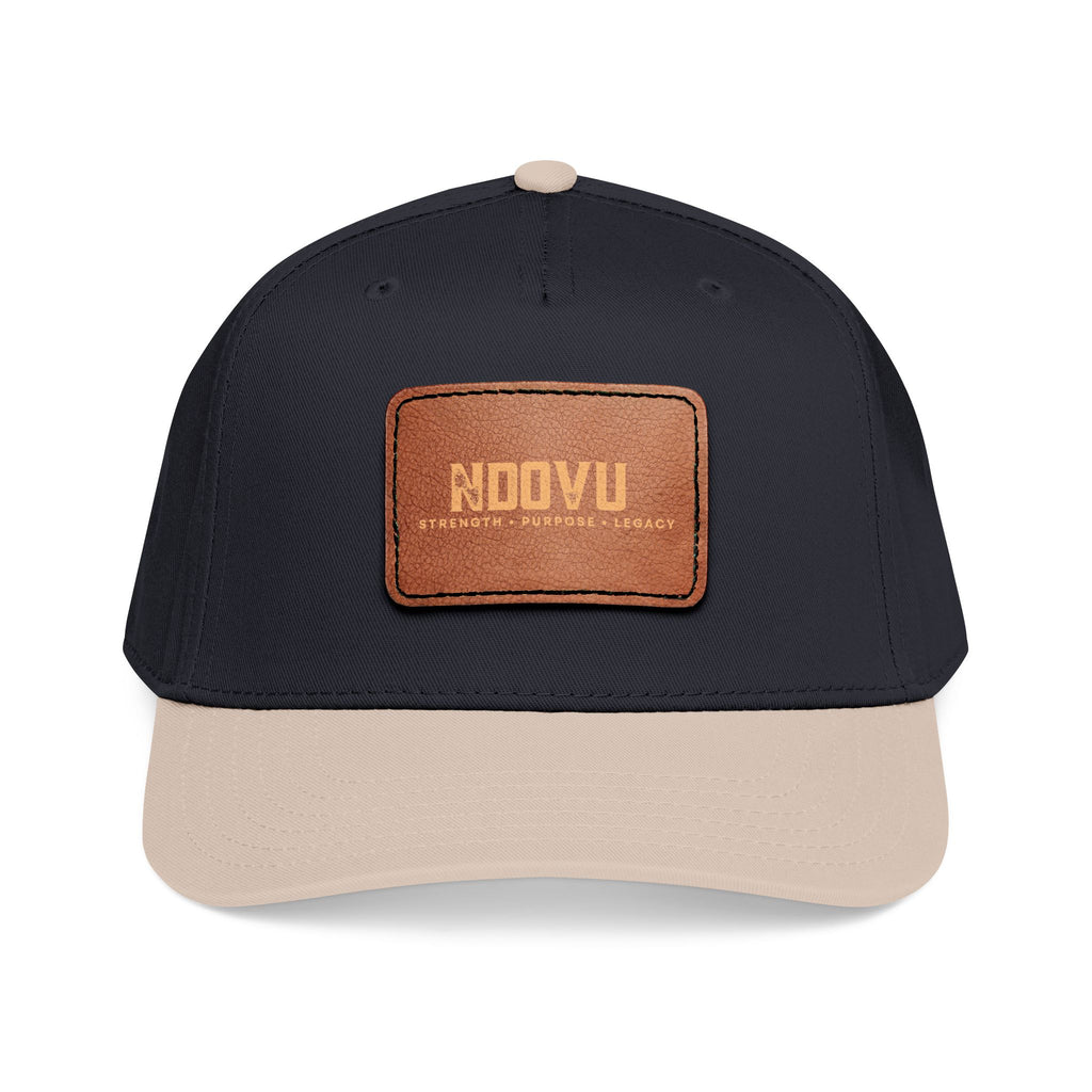 Ndovu Leather Patch Cap