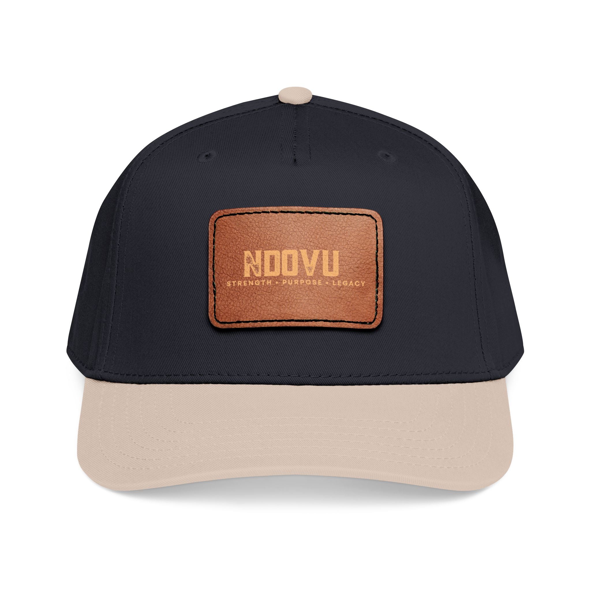 Ndovu Leather Patch Cap