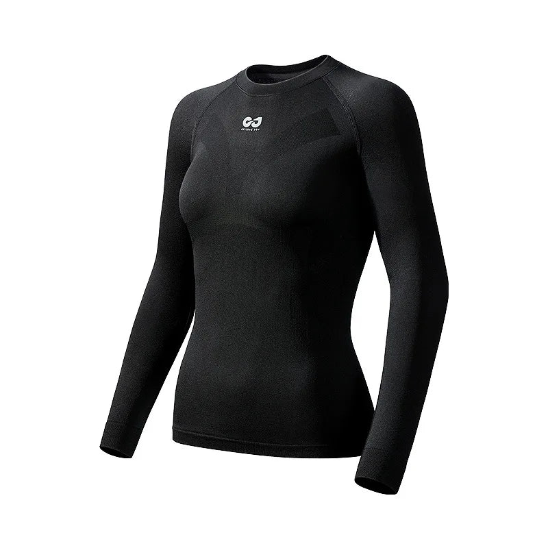 Men Women Cycling Jersey Quick Dry Compression Shirt Moisture Wicking Outdoor Sports Bike Training Top